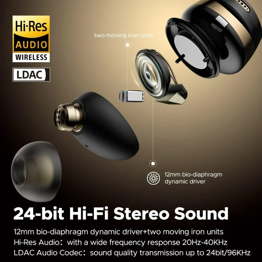 hybrid TWS earbuds