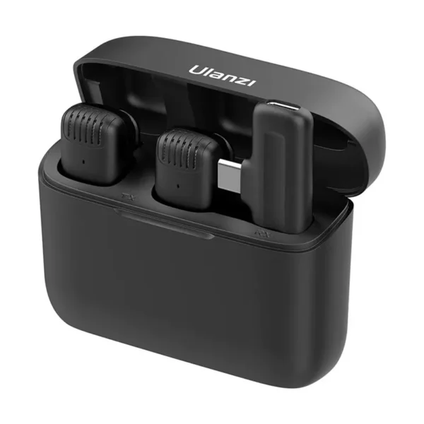 Ulanzi J12 Wireless Lavalier Microphone with Type-C to Lightning OTG Adapter Kit price in bangladesh