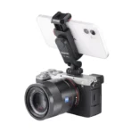 dual cold shoe phone clamp
