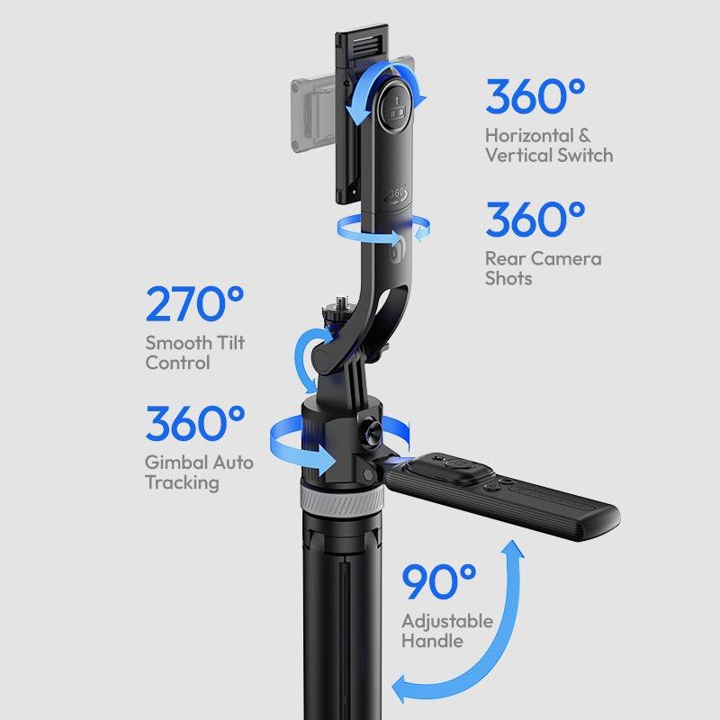 auto tracking selfie stick