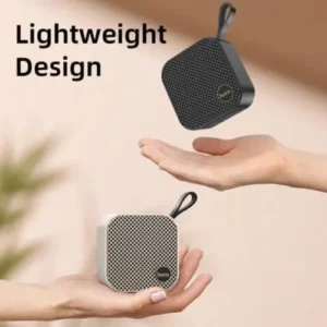Side profile showing playback controls on the Hoco HC22 True Bluetooth Speaker