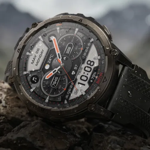 Kospet ORB 2 Bluetooth calling smartwatch showing circular HD display dial