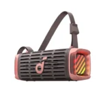 Soundcore Boom 3i portable rugged outdoor speaker with integrated carrying handle