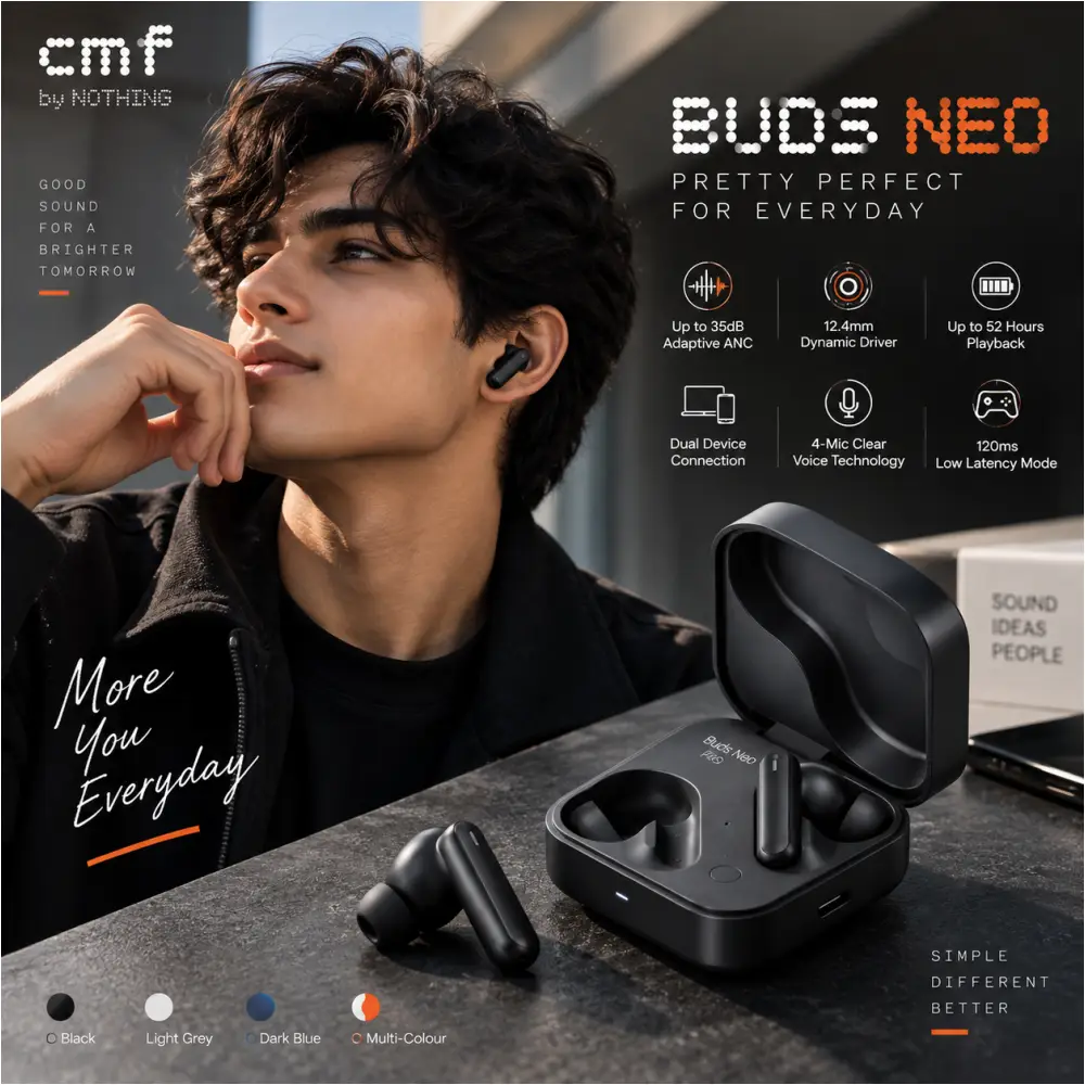 Nothing Buds Neo True Wireless Earbuds price in bangladesh